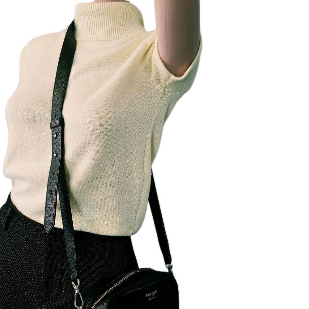 Kate Spade Black Pebbled Leather Small Crossbody Bag - Picture 4 of 10
